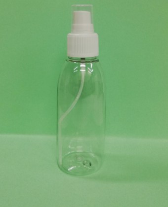 FLACONE PLAST. cc. 100 c/spray e capp.